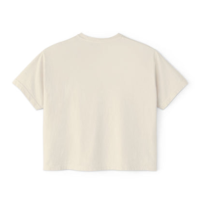 Cropped Oversized Graphic T-shirt - Vintage inspired western tee by The Palm Club